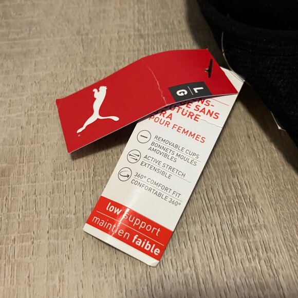 Puma Seamless Sports Bra tie front L - Picture 5 of 5